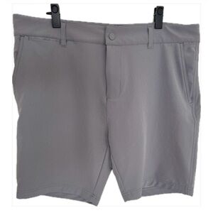 Kyodan Outdoor Men's Size 36 Gray Performance Stretch Golf Shorts UPF 50+